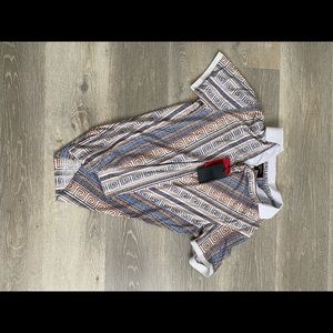 Pavini zersace aztec dress shirt